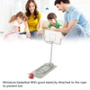 Desktop Basketball Game Foldable Reduce Pressure Aluminium Alloy Miniature Basketball