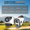 Golf Rangefinder with Slope,1200 Yards Laser Range Finder Golfing,7X Magnification,Flag