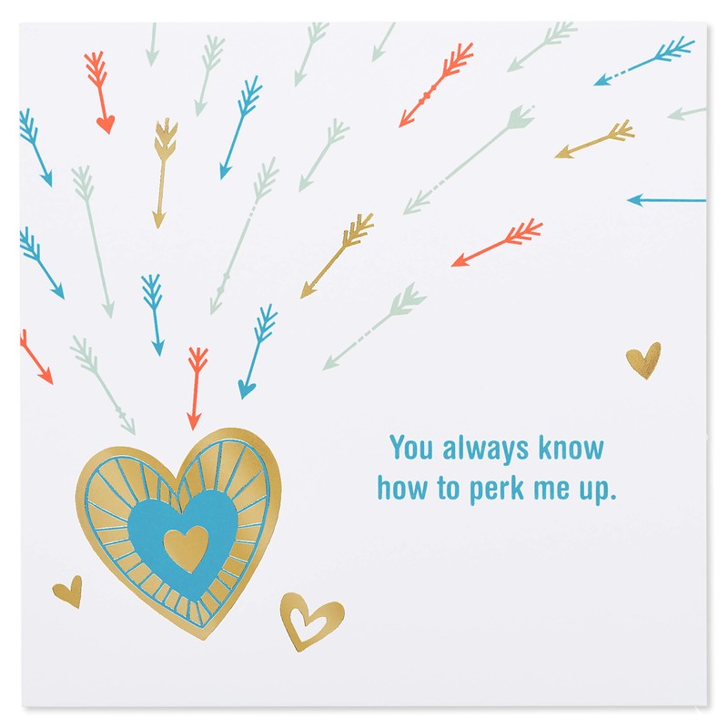 American Greetings Pop Up Romantic Birthday Card (Hearts)