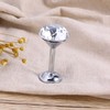 LIOOBO 4 Pieces Diamond Hooks Crystal Wall Holder for Coat