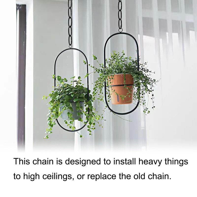 ECUDIS 6 Feet Pendant Light Fixture Chain, Lighting Hanging Chain