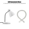 4 Pcs LED Gooseneck Lamp Hose Table Lamp Lights Accessories