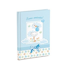 Mareli Baby Diary 17 x 24 cm Light Blue