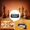 Digital Chess Clock, Professional Electronic Chess Timer with Alarm, Multifunction