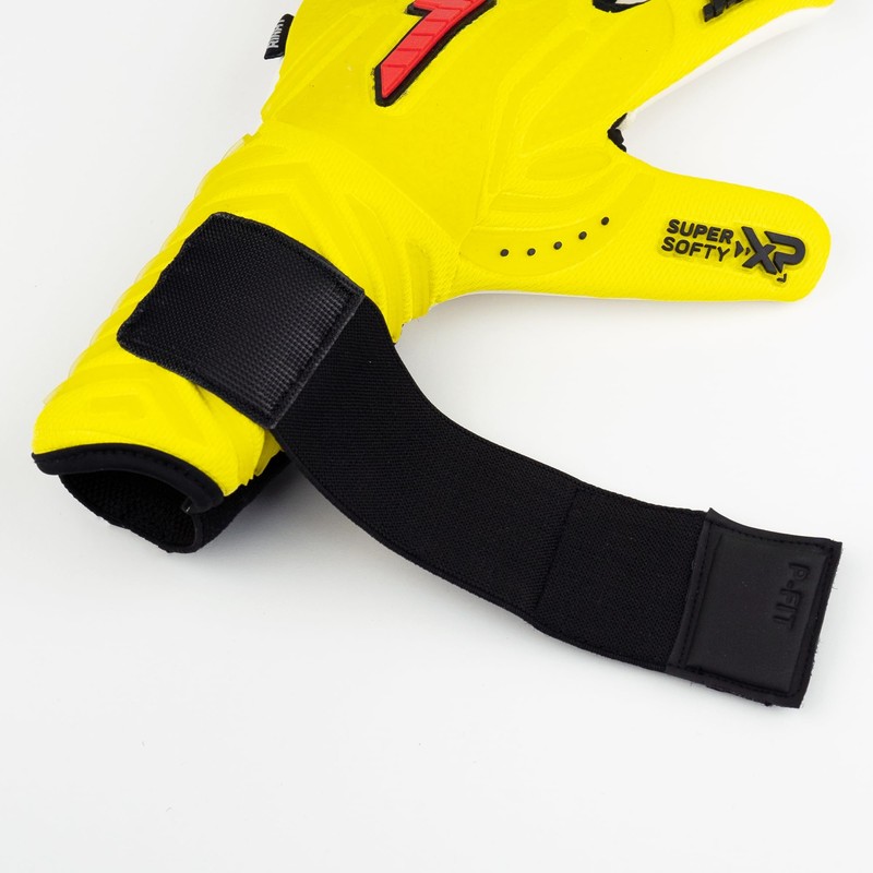 Rinat Aries Nemesis Prime Adult Goalkeeper Gloves, Yellow, Size 8