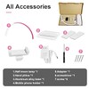 FFKJDM Half Moon Light for Nail Desk - 29-inch LED