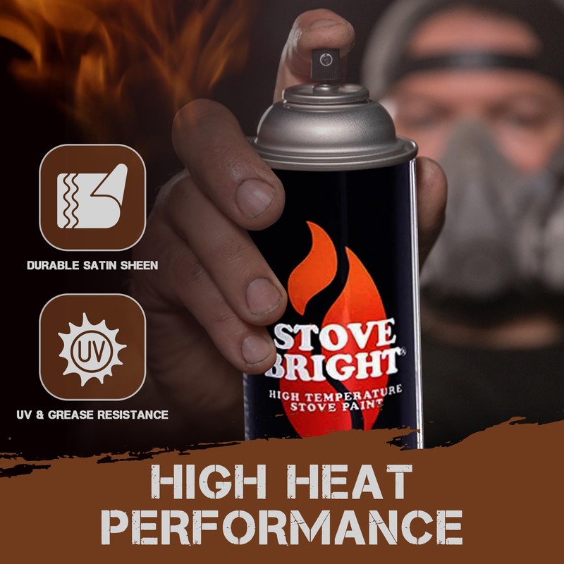 Stove Bright High Temp Paint - Copper - 8152 |