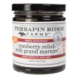 Terrapin Ridge Farms Cranberry Relish with Grand Marnier ™ – One 11 Ounce Jar