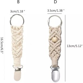 Unbranded 3Pcs Cotton Hat Clip for Travel, for Bag Backpack Luggage, for Women