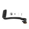21ST Black Rear Brake Foot Pedals Pad for Harley Touring