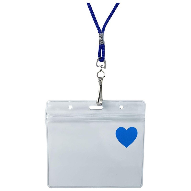 Blue Heart Stickers Valentine's Day Crafting Scrapbooking 1 Inch 500