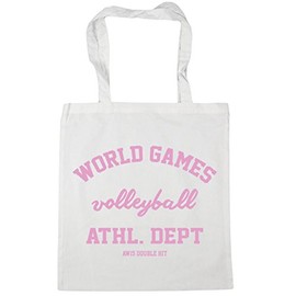 Hippowarehouse World Games Volleyball Athl. Dept AW15 Double Hit Tote Shopping Gym Beach Bag 42cm x38cm, 10 litres