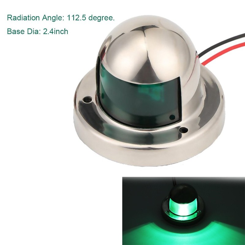 Youngine LED Navigation Bow Light Stainless Steel 12V Marine Boat