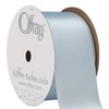 C.R. Gibson 064580 1.5" Wide Single Face Satin Ribbon, Light