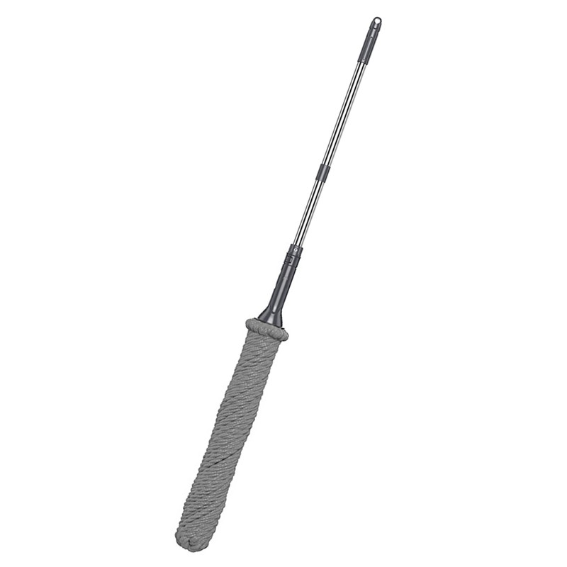 Self Wringing Twist Mop Stainless Steel Fiber Rope Easy Squeeze
