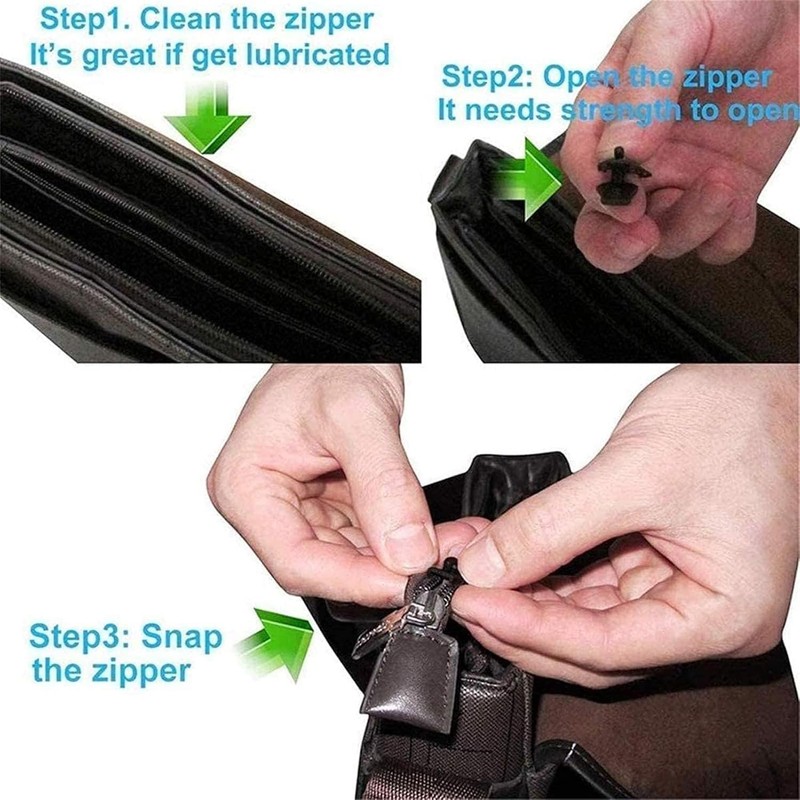 Fix Zippers | 6 Removable Zipper Repair Reusable, Convenient Head