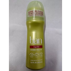 Ban 3 PACK Ban Regular Original Roll-On Antiperspirant