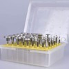 KATSU Diamond Burr Set for Rotary Tool 50PCs 3mm Shank