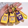 SmileBox GiftShop 3D Silicone Basketball Keychain- Fun way to personalize