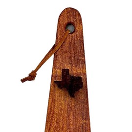 COWBOY SPATULA - Mesquite Wood Spatula, Handmade in Texas, Made in USA, Perfect for cast iron cookware, steel cookware, nonstick cookware - Personalization Optional (Texas Engraving)