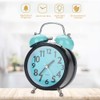 AUNMAS Double Bell Alarm Clock Small Alarm Clocks Ultra Quiet
