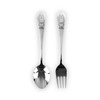 (KitchenU) Miffy Character Cutlery Set for Toddlers & Children, Stainless