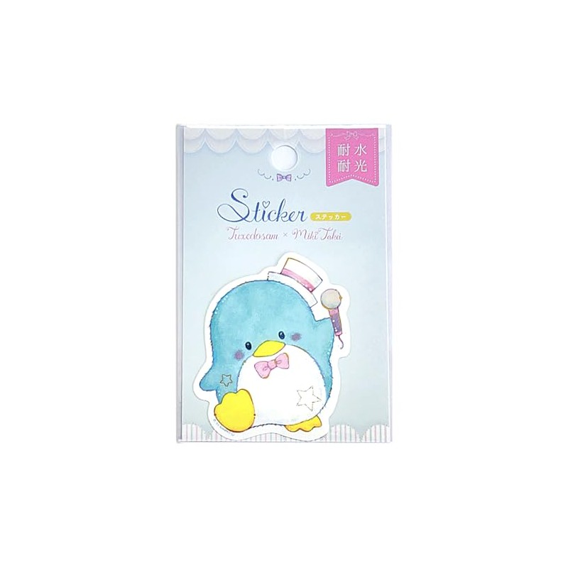 Sanrio Characters x Takei Miki [Die Cut Sticker] Sticker/Tuxedo Sam