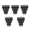 AMONIDA 5 Pieces High Quality ABS Shell XLR Male with