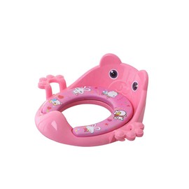 Esquirla Soft and Safe Toilet Seat Covers for Toddlers - Comfortable and Slip-Resistant, Pink, as described