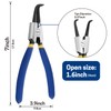 7 Inches Snap Ring Pliers, External Circlip Pliers with Bent