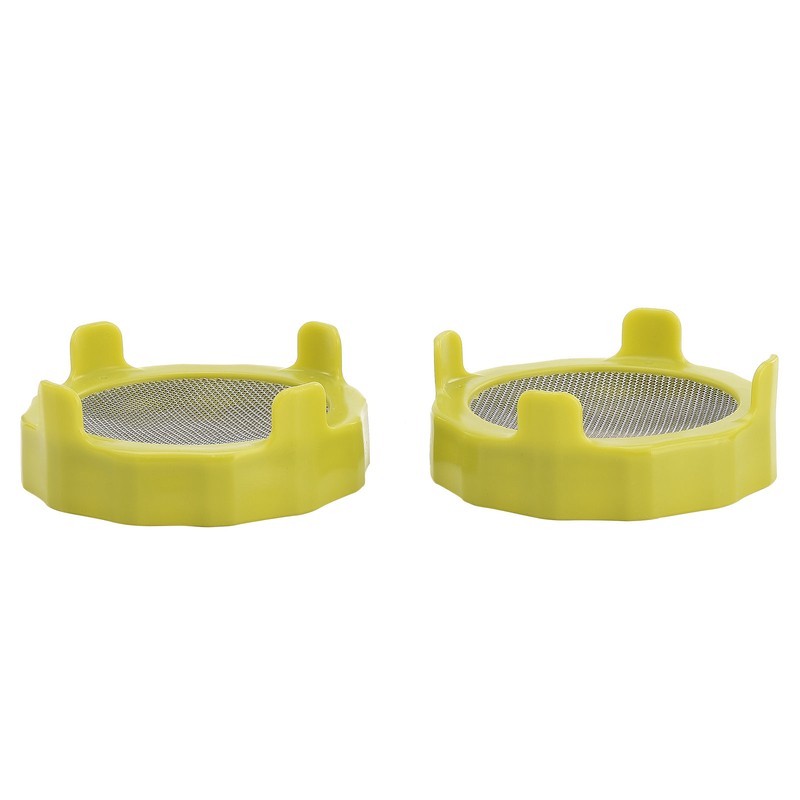 ABS Sprout Lid with Stainless Steel Screen for Wide Mouth