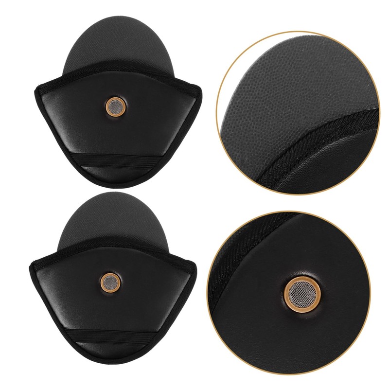 OUNONA 1 Pair Motorcycle Helmet Ear Protectors Detachable Ear Pads