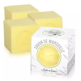 Burt's Bees 데오필 버톤 마르세유 비누 100g x 4 - 시트러스 Deofil Burton Marseille Soap 100g x 4 - Citrus