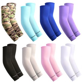 The Better UV Protection 3D Ice Cooling Arm Sleeves Summer/Arm Sleeves/Cooling Sleeves/Sports/Sleeves/Plain Military 10ea