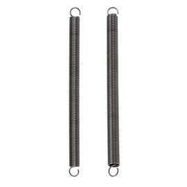 DTGN 1.2x10x160mm (WxODxL) Extension Springs for Residential Repair Machinery Spring Steel Tension Compression Spring Gray