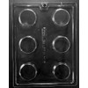 Dress My Cupcake DMCAO138 Chocolate Candy Mold, Plain Cookie with Molding Instructions Included