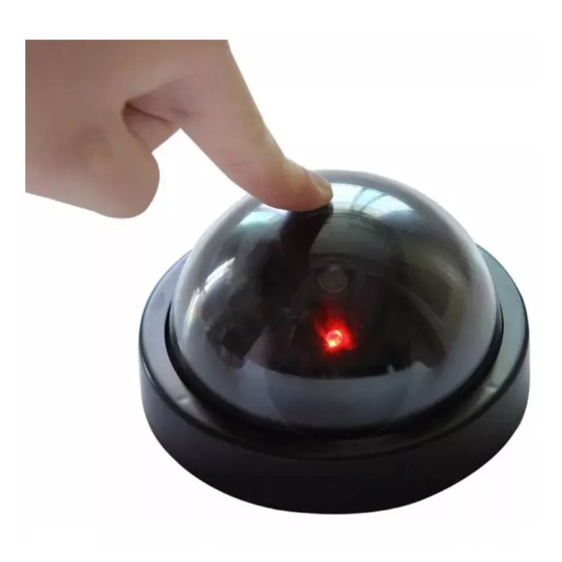 CL Cámara Domi De Seguridad Fake De Pilas Domo De