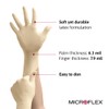 Ansell Microflex Diamond Grip MF-300 Disposable Latex Gloves for Automotive,