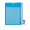 King Jim Holder, Medium Holder, Vertical, Pack of 5, Blue,