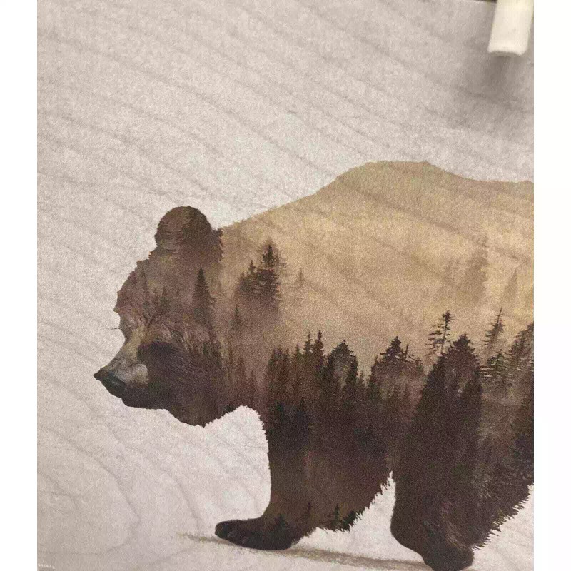 IKEA BJORNAMO - Poster, 11 ¾ x 7 ¾ Bear