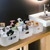 Lre Co. Pack of 5 Small Plastic Baskets, Storage Box,