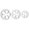 PME 5 Petal Cutters, 2X-Large, 3X-Large and 4X-Large Sizes, Set