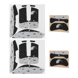 EMSea 2 Set Anti-Slip Mouse Grip Tape Stickers Compatible with Razer Compatible with Viper V3 Pro for Enhanced Gaming Precision Pre-Cut and Sweat-Resistant Skin, Earth Pattern