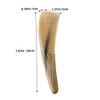 Healvian Detangling Comb Thick Curved Hair Comb for Curly Wavy