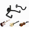 Luckyaa Ukulele/Bass/Violin Hanger Wall Mount Slatwall Horizontal Electric Guitar Holder
