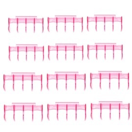 Vaguelly 30Pcs Heat Insulation Clips for Salon Hair Perming Lightweight Holder Safe Hair Styling Tools for Professional and DIY Use