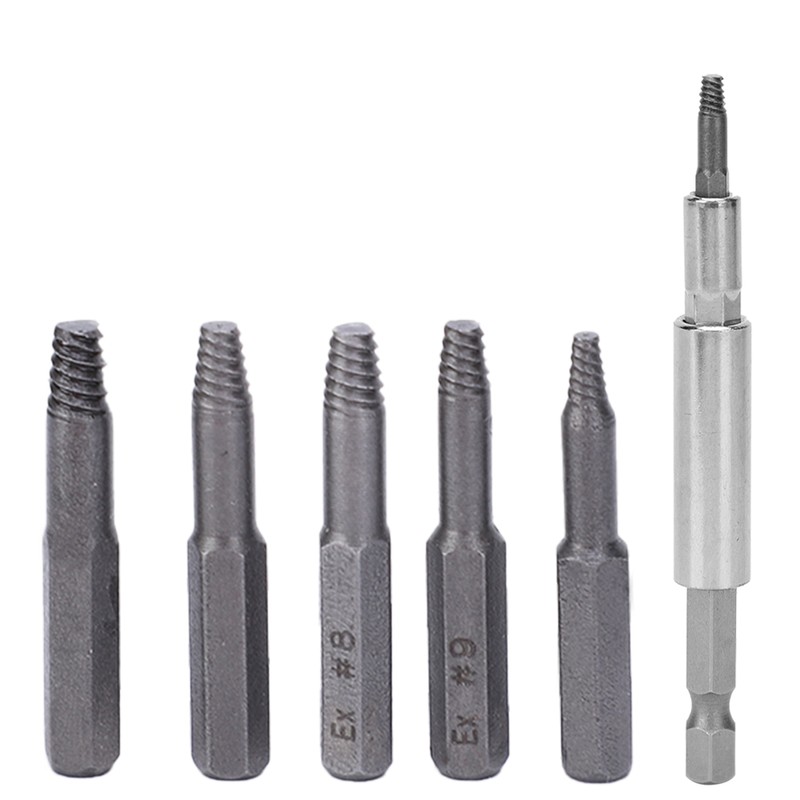 22Pcs Screw Extractor Set Damaged Broken Screw Removal Remover Tool