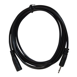 YCS basics 6 Foot 2.5mm Male to Female Mono Extension Cable