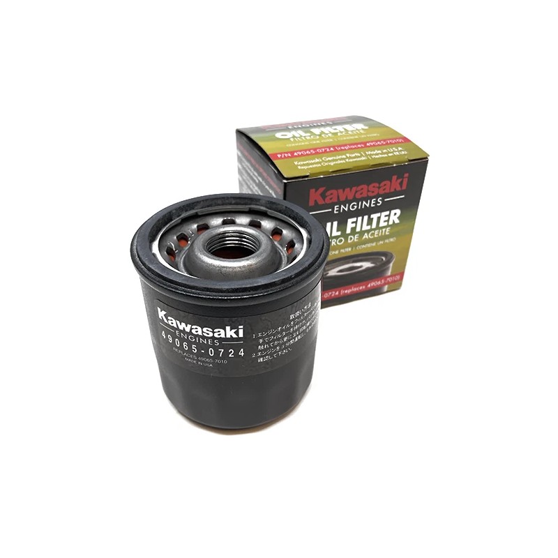 Kawasaki Genuine OEM Kawasaki 49065-0724 Oil Filter (Replaces 49065-7010) -