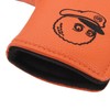 Golf Putter Headcover Orange Sailor's Hat Pattern PU Waterproof Surface